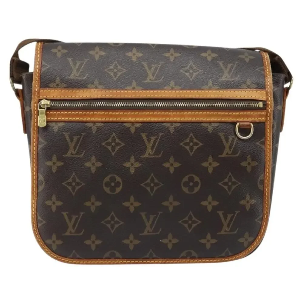 Louis Vuitton Monogram Messenger Bosphore PM Shoulder Bag Brown